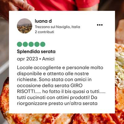 Recensione Pizzeria 360 su TripAdvisor